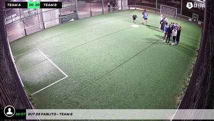 But de Pablito - Team B