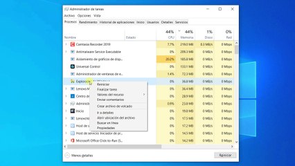 Explorador de Archivos no responde Windows 10 solución 2024