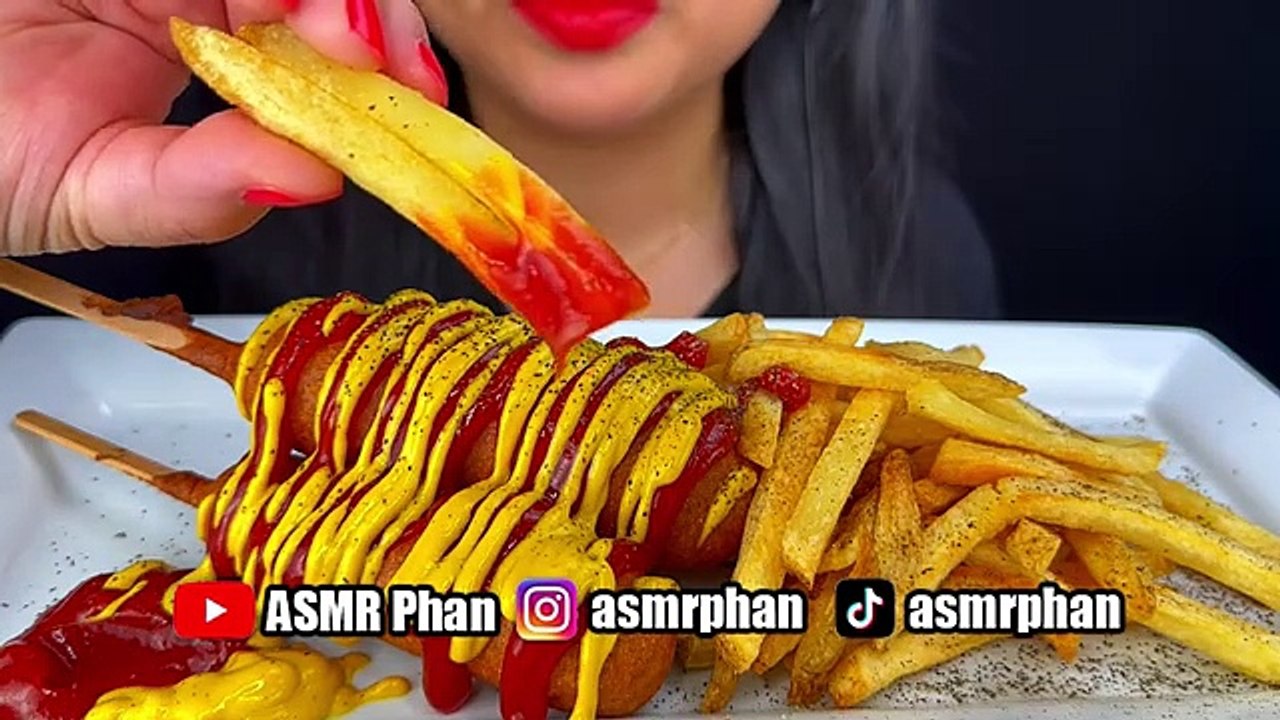 ASMR CORN  AND FRIES