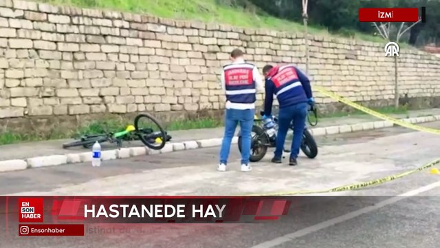 İzmir'de istinat duvarından yola düşen bisikletli çocuk hayatını kaybetti