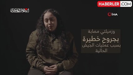 Kassam Tugayları'ndan İsrailli Esir Askerin Görüntüsü