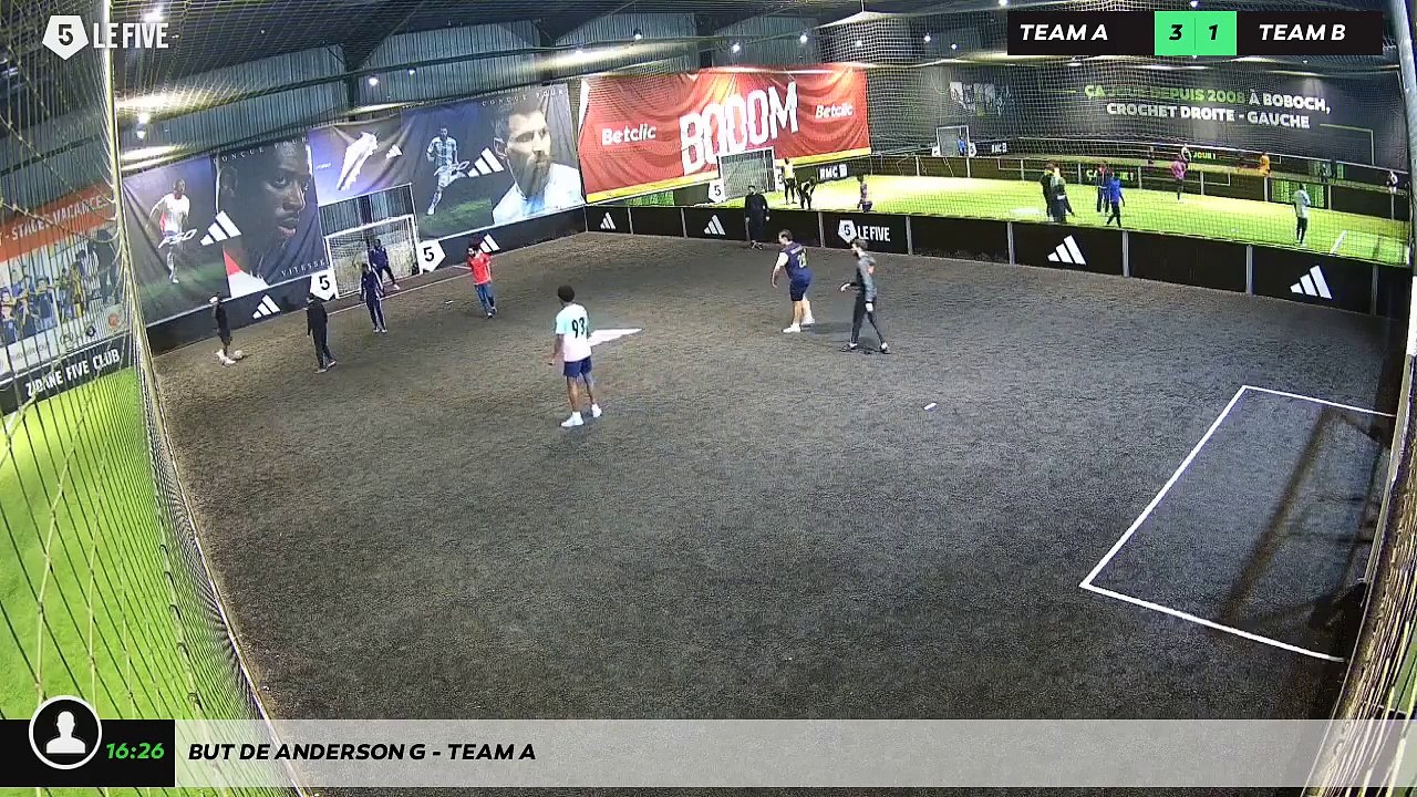 But de Anderson G - Team A