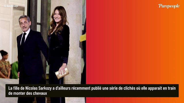 Mes formidables parents : la fille de Nicolas Sarkozy et Carla Bruni s'adresse à eux sur un sujet bien précis qui lui tient à cœur