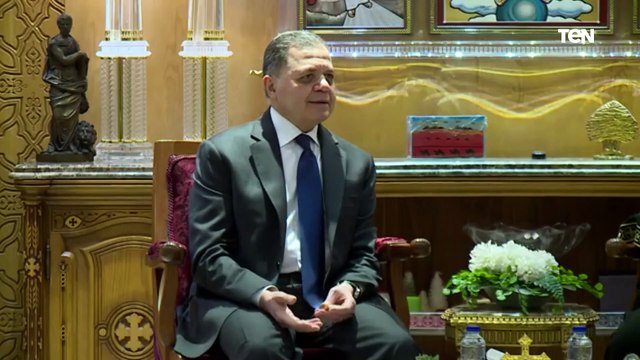 زيارة السيد محمود توفيق وزير الداخلية لقداسة البابا تواضروس الثاني بابا الإسكندرية