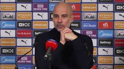 Guardiola unconvinced after Manchester City's 4-1 win