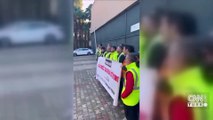 Cemil Tugay eylem yapan işçilere kızdı | Video Haber