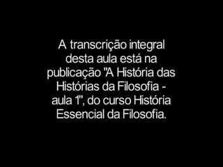 História das Histórias da Filosofia.
