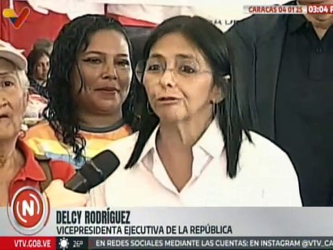Vpdta. Delcy Rodríguez: Nada derrota al pueblo venezolano, nada puede con nosotros