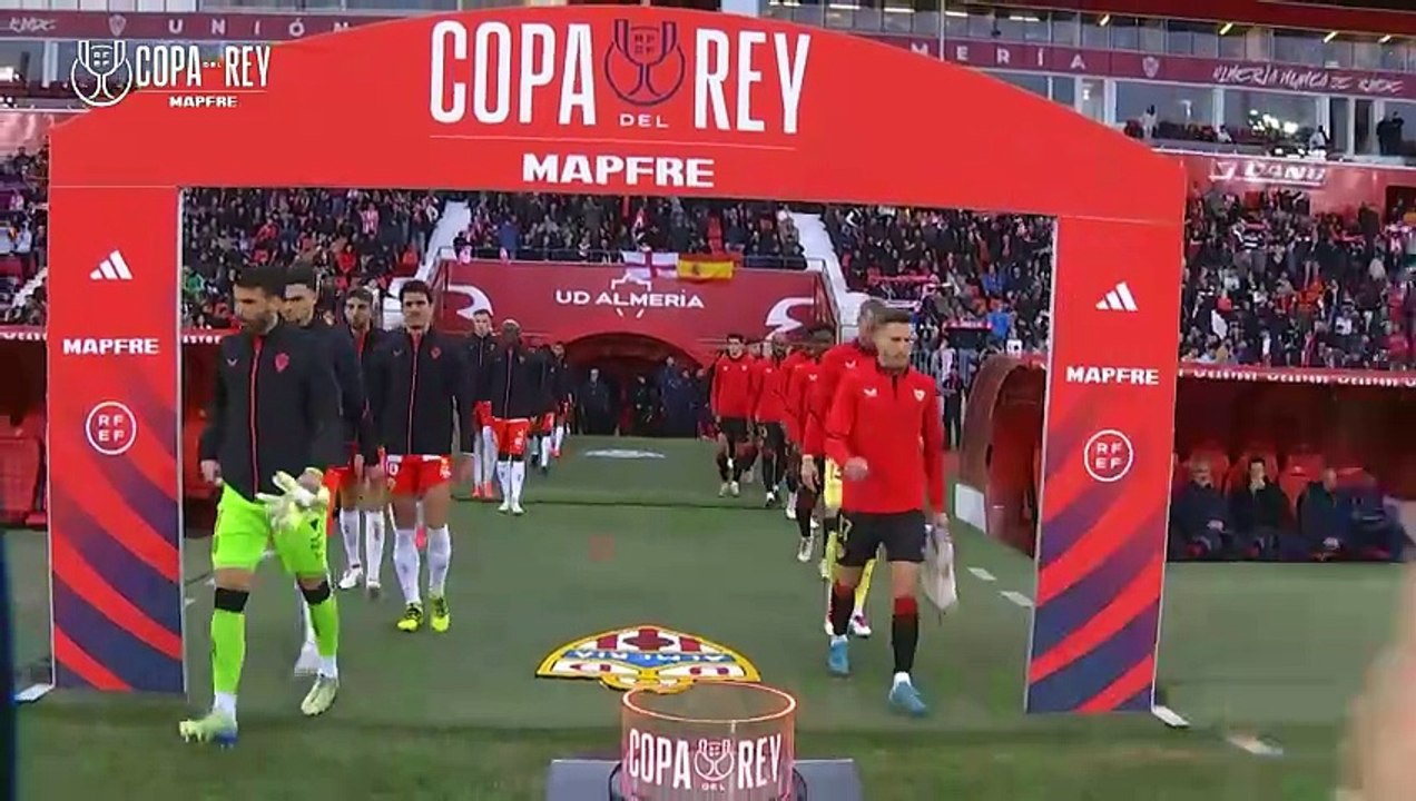Almería 4-1 Sevilla: resumen y goles| Copa del Rey (Dieciseisavos)