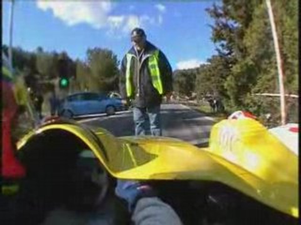 COURSE DE COTE BOUC BEL AIR 2008 CAMERA EMBARQUEE RALLYE