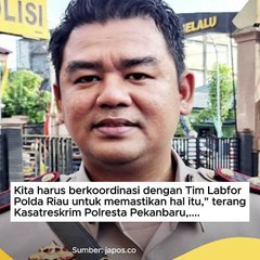 Oknum Polisi di Polsek Tenayan Raya Diduga Terlibat Penimbunan Solar Di Rejosari