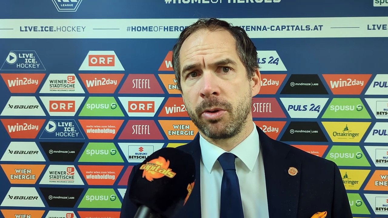 Harry Lange (99) nach dem Sieg gegen die Capitals