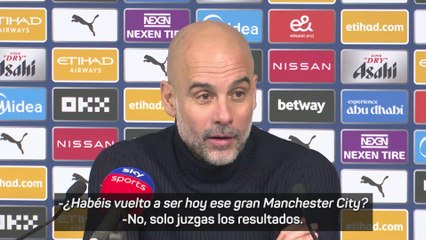 Guardiola faces off with reporter in fiery press conference moment
