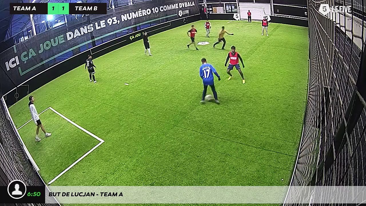 But de Lucjan - Team A