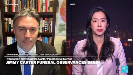 Jimmy Carter's 6-day funeral gets under way in Georgia