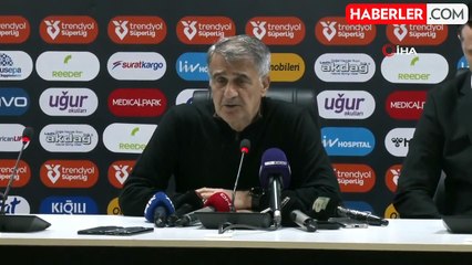 Şenol Güneş: 'Bir çıkışa ihtiyacımız vardı, kaybettik'