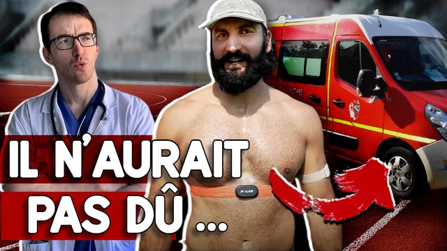 IL TENTE DE BATTRE SON RECORD EN COURSE A PIED ET FINIT AUX URGENCES (ça tourne mal)