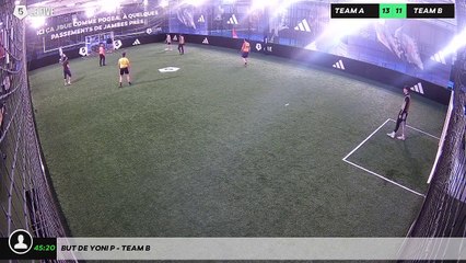 But de Yoni P - Team B