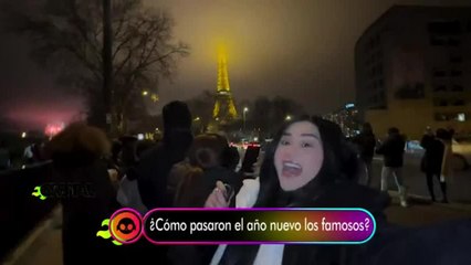 Así pasaron año nuevo los famosos