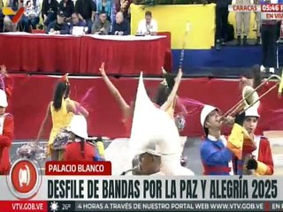 Caracas | Bandas marciales hacen sus presentaciones en el Desfile por la Paz y la Alegría 2025