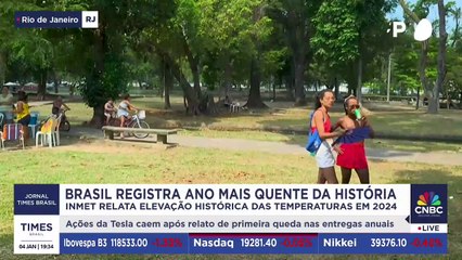 Brasil tem ano mais quente da história, segundo Inmet