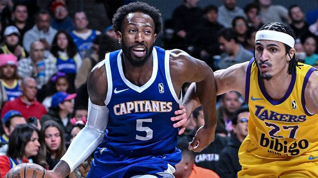 Capitanes llegan por el segundo juego de la serie contra South Bay Lakers