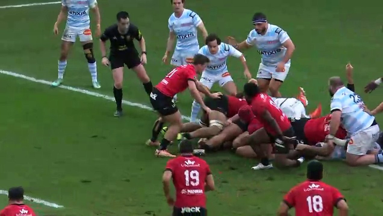 TOP 14 - Essai de Gael DREAN 2 (RCT) - RC Toulon - Racing 92