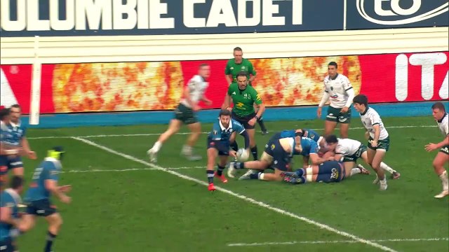 TOP 14 - Essai de Mathieu BABILLOT (CO) - Castres Olympique - Section Paloise