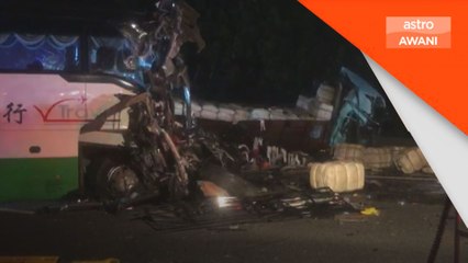 Polis temui komponen rim besi disyaki punca kemalangan tragik di PLUS