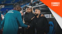 TMJ dijemput sebagai tetamu khas Presiden PSG di Doha