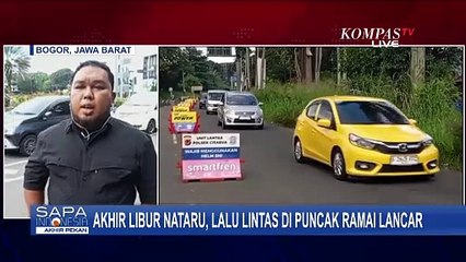 Akhir Libur Nataru, Lalu-lintas Puncak Ramai Lancar: Ganjil Genap dan One Way Antisipasi Kemacetan
