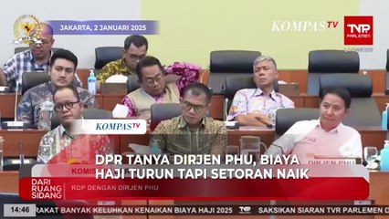 DPR Tanya Dirjen PHU: Biaya Haji Turun tapi Setoran Jemaah Naik