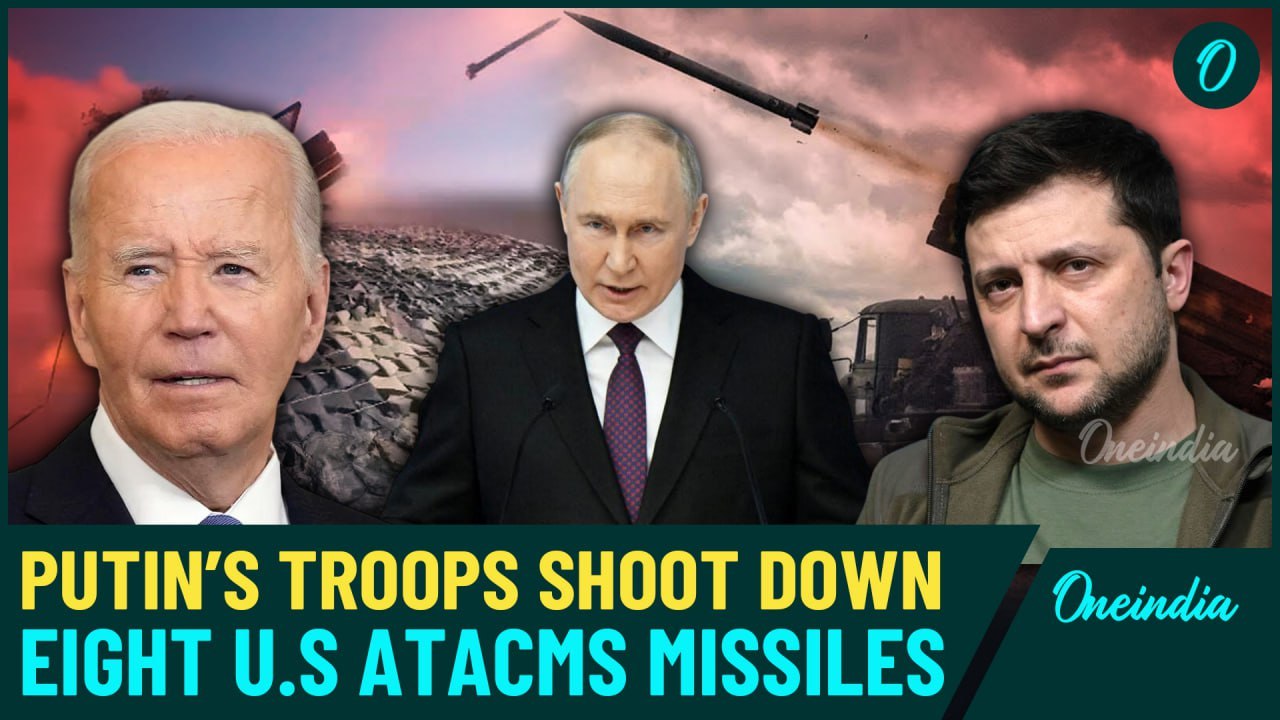 Putin’s Chilling Attack Shocks West| Russia Destroys Ukraine’s Deadly US-Supplied ATACMS Missiles
