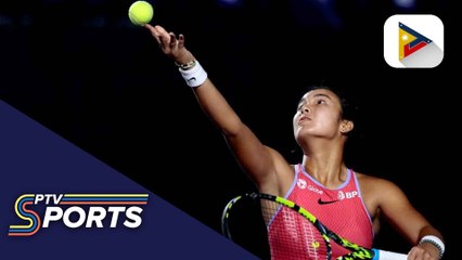 Alex Eala, laglag sa Canberra Open
