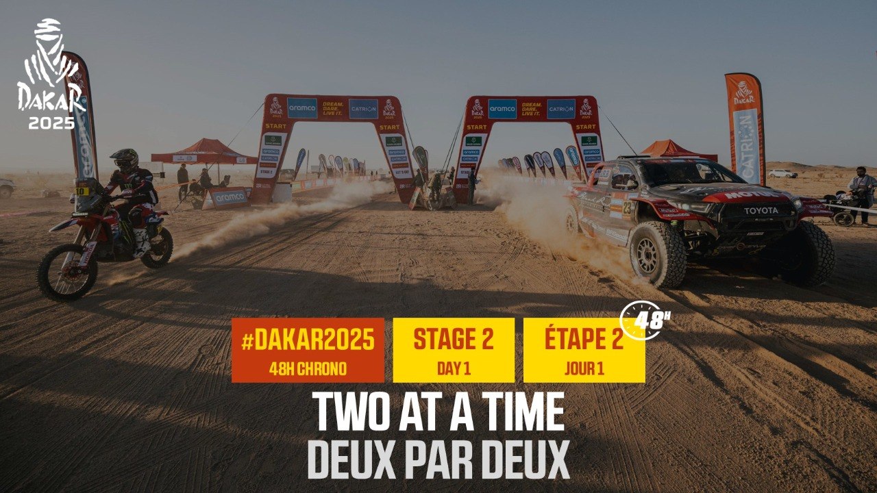 Two at a time - Stage 2 - #Dakar2025