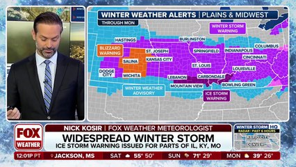 Blizzard Warnings Issued For Millions Across Two States