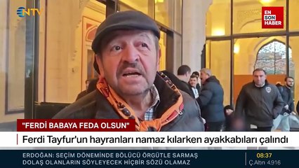 Ferdi Tayfur'un cenazesine ayakkabı hırsızları dadandı