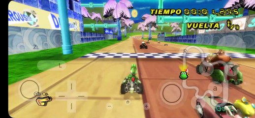 MATANDO EL TIEMPO CON MARIOKART WII. MARIOKART BLACK VERSION. COPA ("HOJA") 50CC. EN ESPAÑOL.
