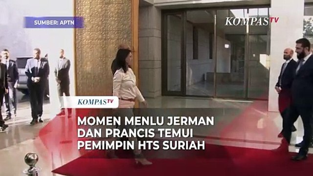 Menlu Jerman dan Prancis Temui Pemimpin HTS yang Kuasai Suriah