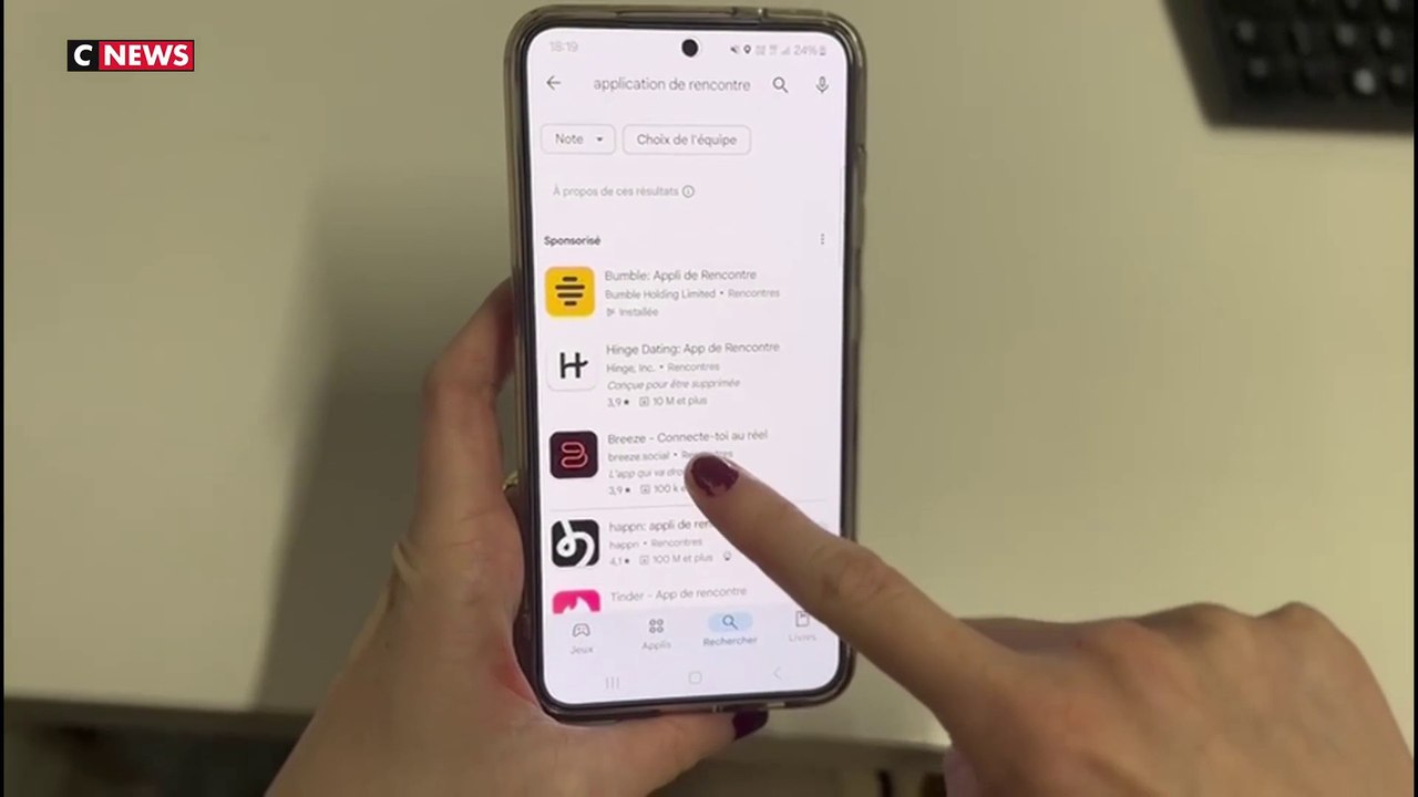 Un pic de fréquentation pour les applications de rencontre comme «Love Sunday»