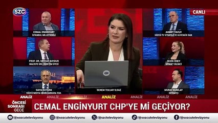 Cemal Enginyurt hangi partiye katılacağını Sözcü TV'de açıkladı