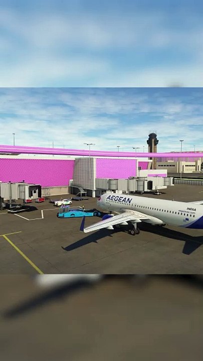 Passenger Boarding Bridge: Aegean Airlines A320neo at Stansted Airport (STN), London, United Kingdom #flights #fly #flightlovers #Canada #USA #Japan  #aviation #flying #FlyingLovers #aviationlovers