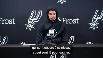 Spurs - Wembanyama : “La longévité de LeBron est impressionnante, j’aimerais jouer jusqu’à 40 ans aussi”