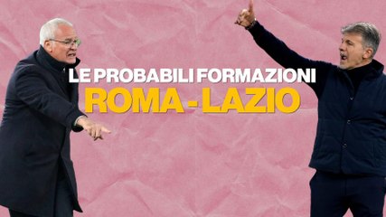 Roma-Lazio: le probabili formazioni di Ranieri e Baroni