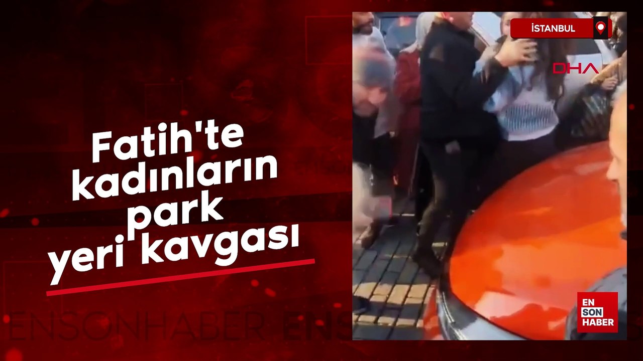 İstanbul'da kadınlar saç saça baş başa birbirine girdi