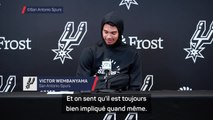 Spurs - Wembanyama : “Popovich est toujours bien impliqué et bosse comme un ouf pour revenir”