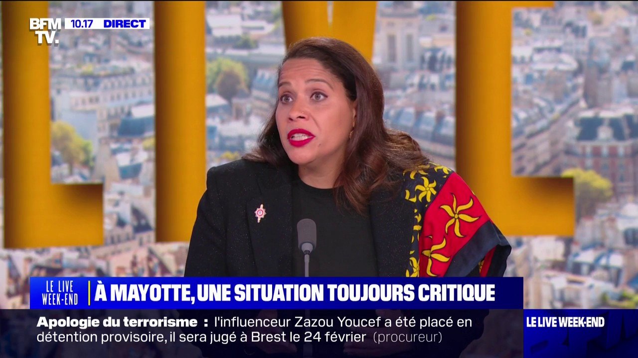 Mayotte: "Si vous ne savez pas reconstruire 375 kilomètres carrés vous ne pouvez pas gérer le pays", déplore Estelle Youssouffa, députée LIOT de Mayotte
