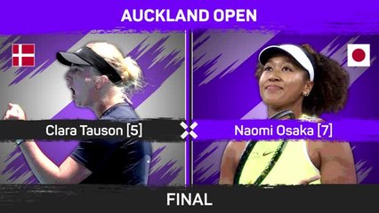 Osaka forced to retire from Auckland final