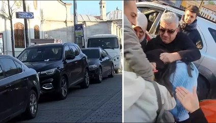 Fatih’te park yeri kavgası! Turist kadın darbedildi