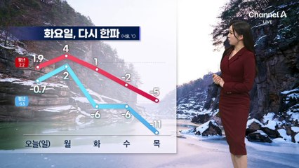 [날씨]내일 오전에 눈 그쳐요…화요일 다시 한파